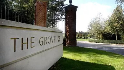 The Grove entrance