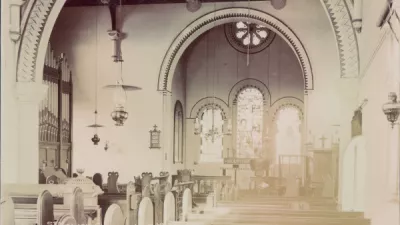 St Thomas Church interior West Hyde