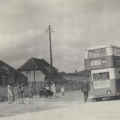 Young evacuees from London to Rickmansworth at the start of WW2.