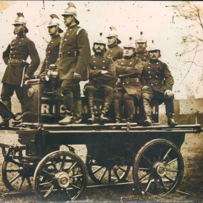 Rickmansworth Fire Engine and Crew