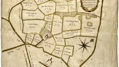 Woodoaks Farm map 1760