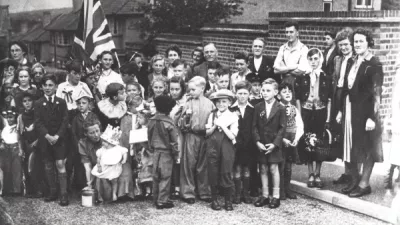 V E Day party in Hazelwood drive 1945 3