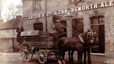 One of Salters Brewery houses prob the George Beaconsfield